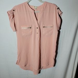 Pink Lily Womens Blouse